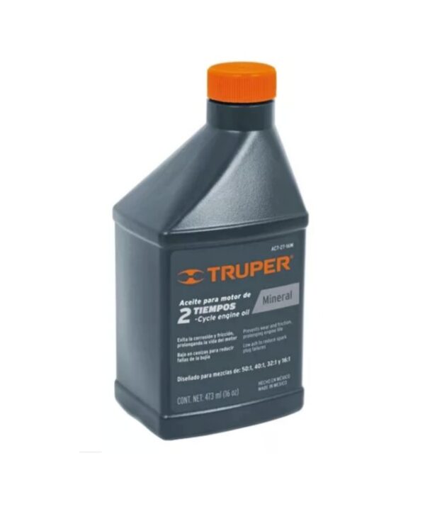 Aceite Para Motor de Dos Tiempos, 16 Oz - Truper