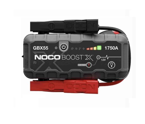 Arrancador de Batería Litio Portatil Ultrasafe 1750A, Cargador USB-C y Cables de Puente - Noco Boost