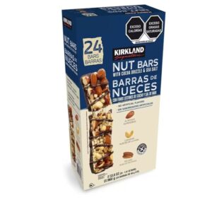 Barras de Nueces Con Cacao y Sal de Mar 24 Pzas de 40 Gr - Kirkland Signature