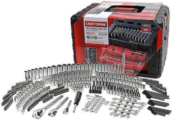 Juego de Herramientas Mecánicas Craftsman (450 Piezas)