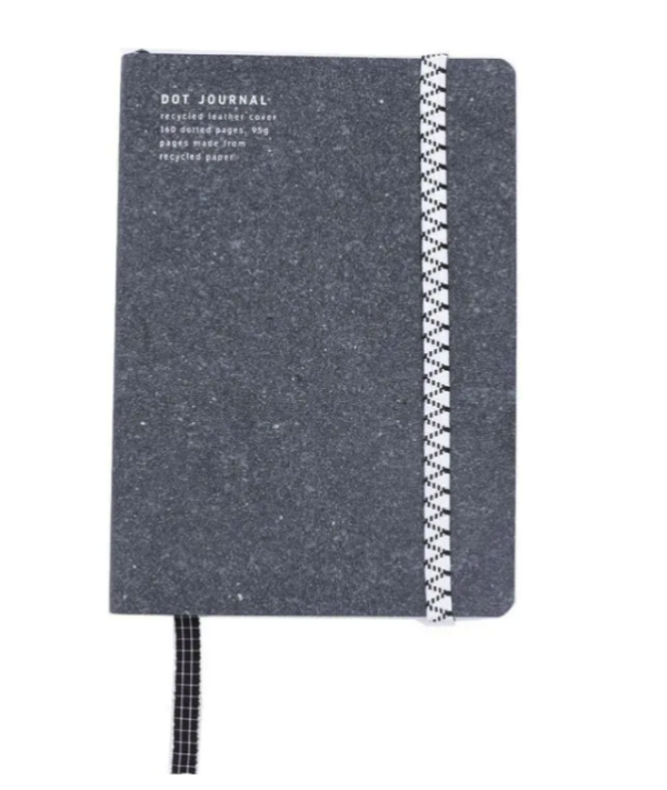 Libreta Forma Francesa Punteada Ecológico Gris 80 hojas - Stuk