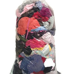 Trapo Industrial, 100% Algodón, Color, Bulto 40 Lbs