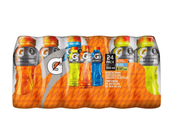 Bebida Gatorade Surtido 24 pzas de 350 ml