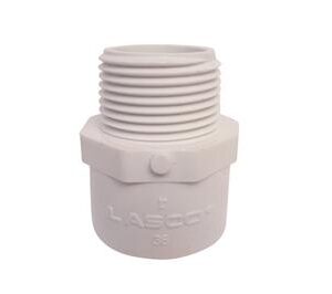 Adaptador PVC Macho 1P