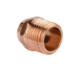 Adapter Macho Cobre 1/2