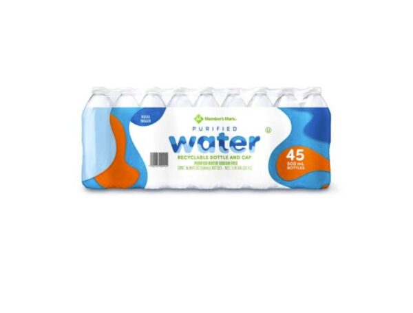 Agua Purificada de 500 ml (45 Pzs) - Member's Mark