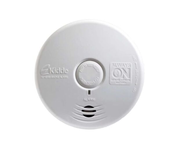 Alarma Detector de Humo, Sensor Fotoeléctrico, Alerta Audible 85 DB A 10 Pies, Bateria Ion de Litio 10 Años, Fire Sentry - Kidde