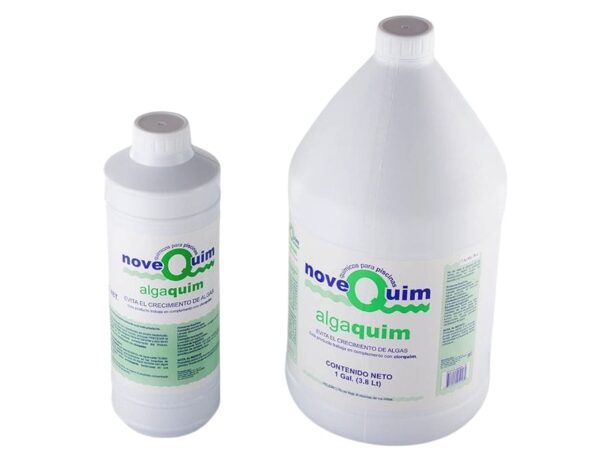 Alguicida Para Albercas Algaquim, Envase 1 Lt - Novequim