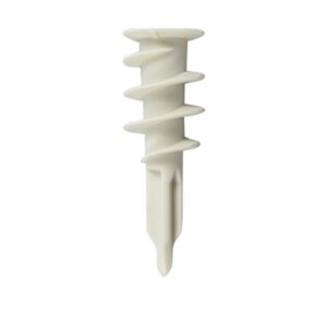 Ancla de Expansión Autoroscable 8" X 1 1/4" Blanco (20 Pzs)