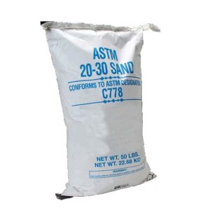 Arena Silice Antiderrapante Malla 20-30, Grado #20, Costal 45 Kg