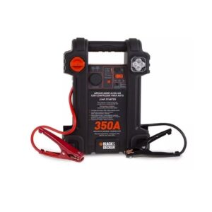 Arrancador Auxiliar Con Compresor Auto 350A - Black & Decker
