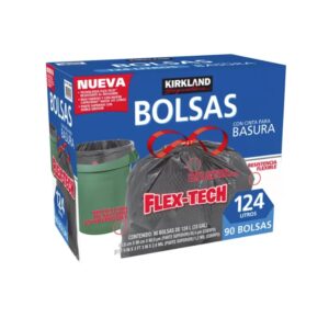 Bolsa de Basura 83.8 x 99 cm de 124 Lts (90 pz) - Kirkland