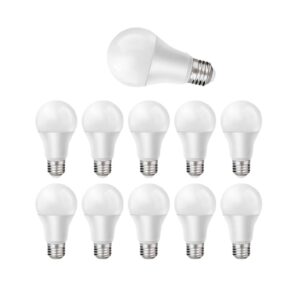 Bombilla Led E27, Luz Blanca, 5W, Ahorro de Energía (10 Pzs) - Megaluz