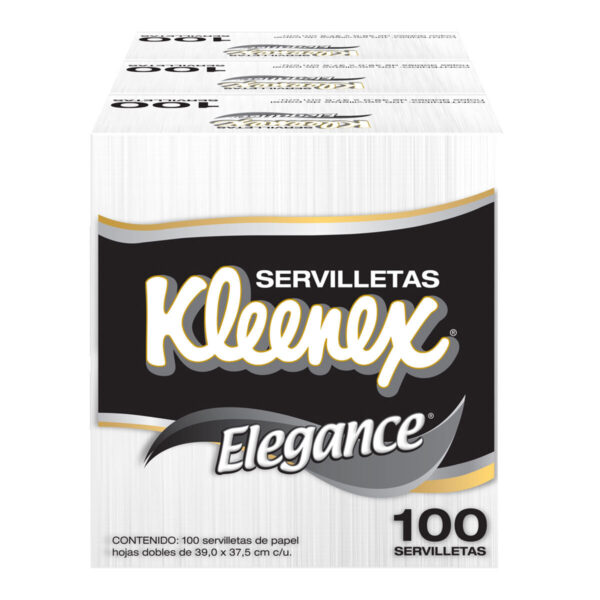 Servilletas 3/100 Pzas Kleenex Elegance