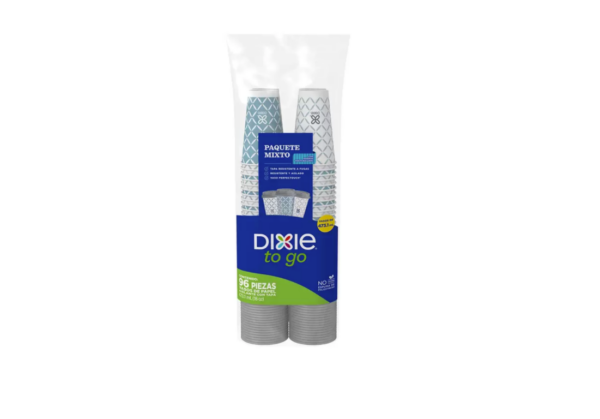 Vasos de Papel Aislantes Con Tapa, 96/473 ml (16 Oz) - Dixie