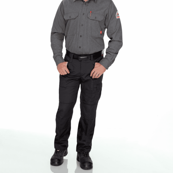 Camisa Ligera y Resistente Al Fuego Tipo IQ Comfortable Para Hombre, Bulwark - Imagen 3