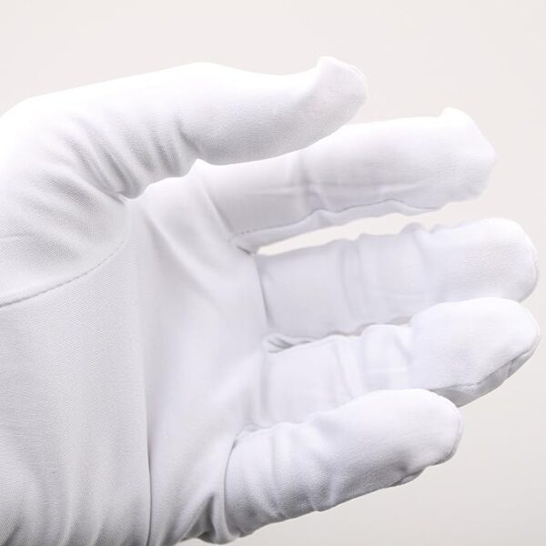 Guantes de Microfibra Ultrafina (Blanco) Unitalla - Imagen 2